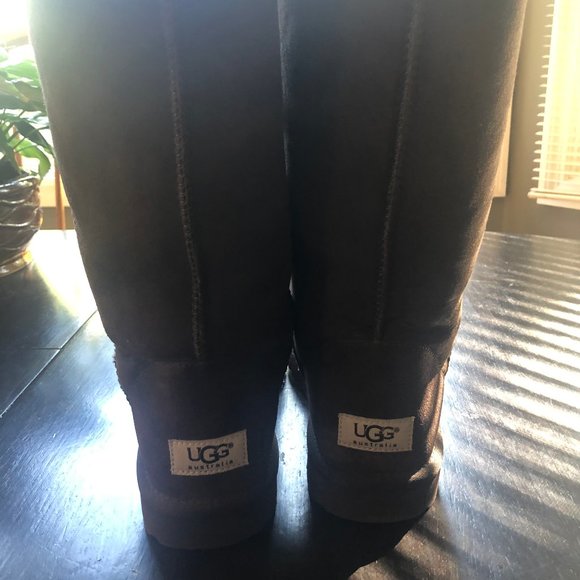 UGG Classic Tall Boot in Chocolate Color - Picture 7 of 7